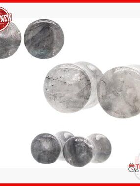 7/8" Stone Plugs Double Flare for Stretched Lobes